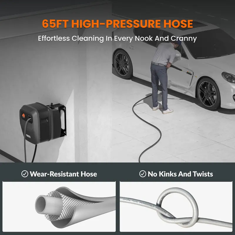 Giraffe G20 Retractable Pressure Washer | 2400 PSI