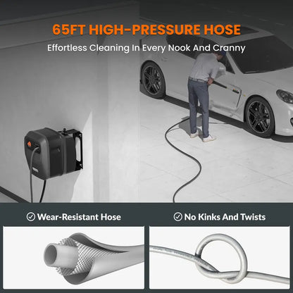 Giraffe G20 Retractable Pressure Washer | 2400 PSI
