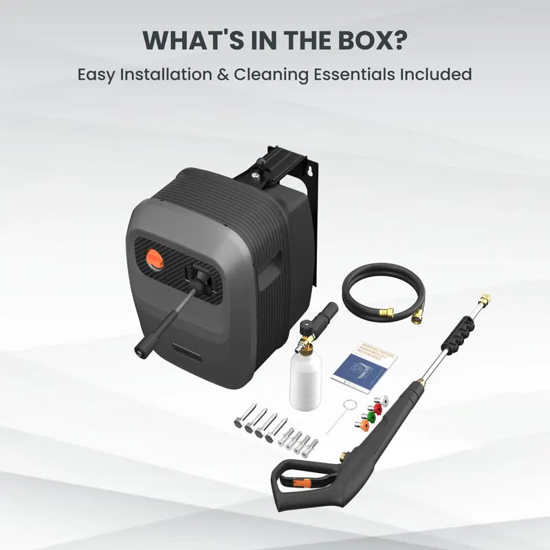 Giraffe G20 Retractable Pressure Washer | 2400 PSI