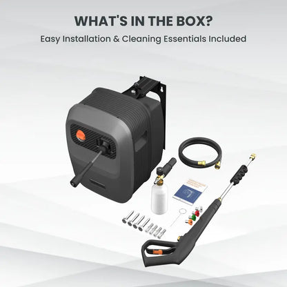 Giraffe G20 Retractable Pressure Washer | 2400 PSI